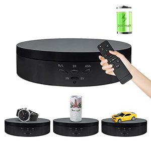 Rotating Display Stand 360 Degree Motorized Rotating Display Spinner  Turntable Display Stand for Photography Products and Shows