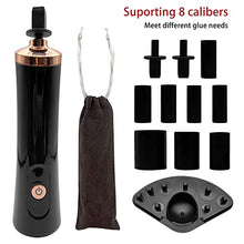 Load image into Gallery viewer, Nail Lacquer Shaker, Nail Polish Mixer, Portable Electric Eyelash Glue Shaker Black
