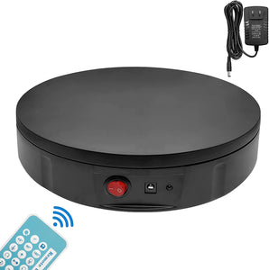 16.5 Inch Motorized Turntable Display Stand 360 Degree Electric Rotating  Display